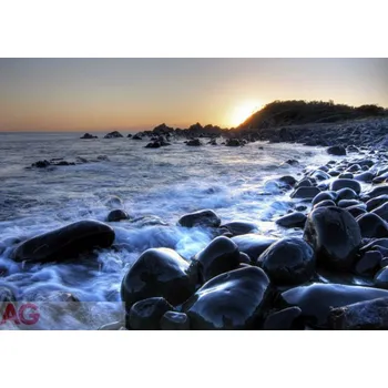 Fototapeta Papírová fototapeta mořský příboj FTS1311 / Papírové fototapety 4 dílné na zeď FT1311 AG Design (360 x 254 cm)