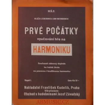 Prvé počátky vyučování hře na Harmoniku ( akordeon ) seš.2