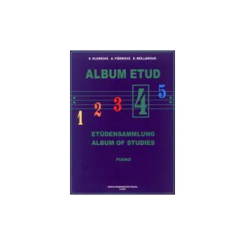 Album etud 4 - Kleinová, Fišerová, Müllerová (Noty pro klavír)