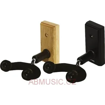 Kytarový stojan BSX Gewa držák na kytaru - na stěnu black (Kytarový držák - černý)