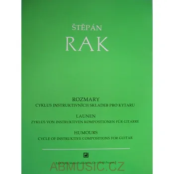 Rak Štěpán - Rozmary - kytara (Noty pro kytaru)