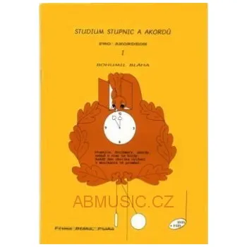 Bláha Bohumil - Studium stupnic a akordů pro akordeon 1.