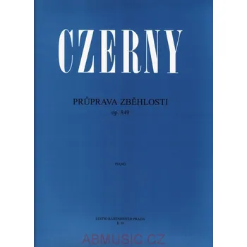 Czerny Carl - Průprava zběhlosti op.849 (Noty pro klavír)