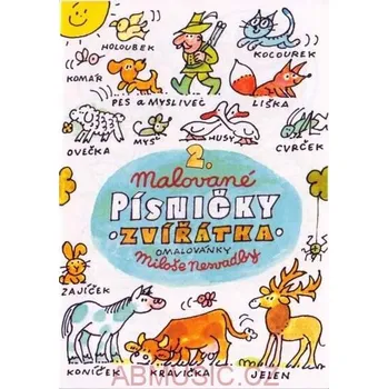omalovánky Malované písničky 2 - Zvířátka omalovánky (Miloš Nesvadba)
