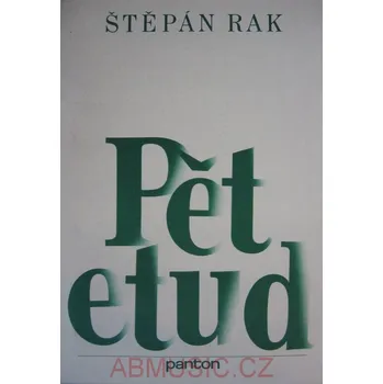 Rak Štěpán - Pět etud - kytara (Noty pro kytaru)