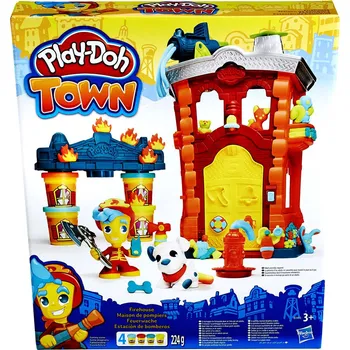 modelína a plastelína Hasbro Play-Doh Town Požární stanice