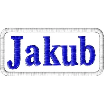 Nášivka Nášivka Jakub nášivky mužských jmen, jmenovky