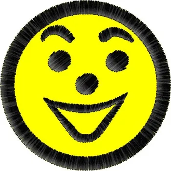 Nášivka Nášivka Smějící se smajlík smajlíci, nášivky