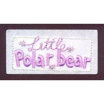 Nášivka Nášivka little polar bear B dětské