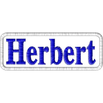 Nášivka Nášivka Herbert nášivky mužských jmen, jmenovky