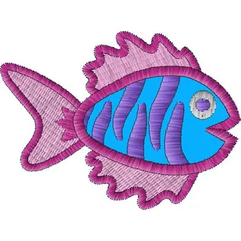 Nášivka Nášivka Rybička 4 zvířátka, dětské, vodní, zvířata