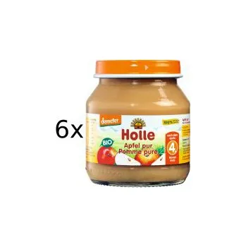 Holle Bio 100% jablíčko 6 × 125 g