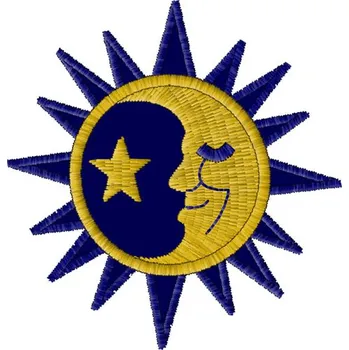 Nášivka Nášivka Měsíc dětské