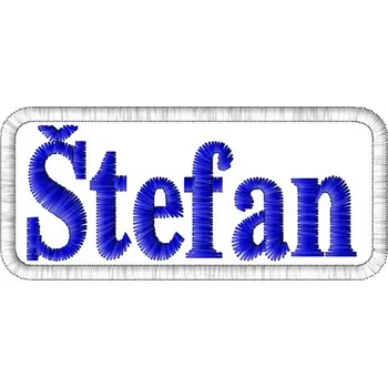 Nášivka Nášivka Štefan nášivky mužských jmen, jmenovky