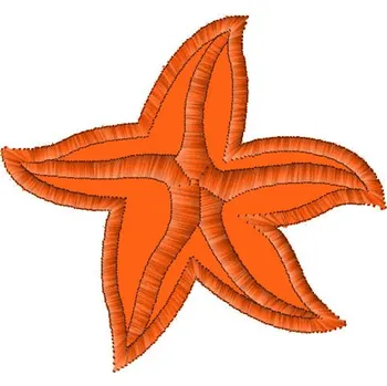 Nášivka Nášivka Hvězdice oranžová dětské, vodní, zvířata