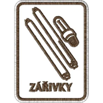 Nášivka Nášivka Zářivka výstražná znamení, nášivky