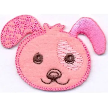 Nášivka Nášivka hlava psa A zvířátka, dětské