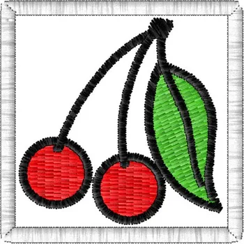 Nášivka Třešinky dětské, značky pro mš, nášivky