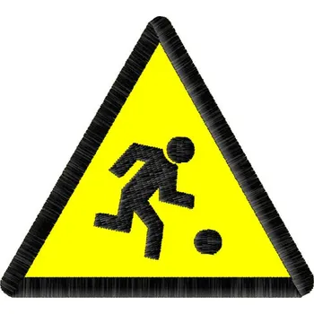 Nášivka Figurka výstražná znamení, nášivky