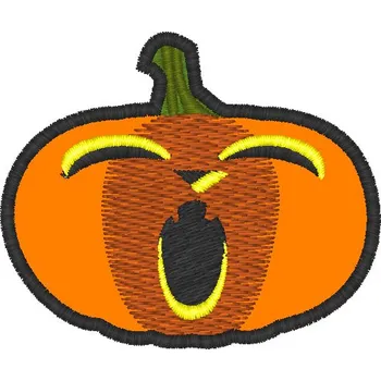 Nášivka Dýně halloween 1 malá fantasy, nášivky, halloween