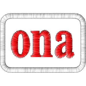 Nášivka Nášivka Ona nášivky ženských jmen, jmenovky