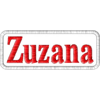 Nášivka Nášivka Zuzana nášivky ženských jmen, jmenovky