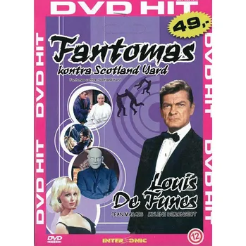 DVD film Fantomas kontra Scotland Yard DVD (Louis de Funes)