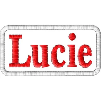 Nášivka Nášivka Lucie nášivky ženských jmen, jmenovky