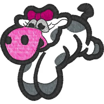 Nášivka Nášivka Kráva zvířátka, dětské, domácí, zvířata