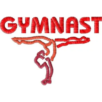 Výšivka Gymnastka ostatní, sport