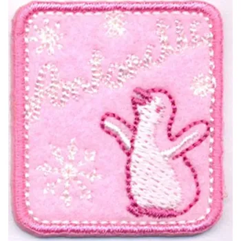 Nášivka tučňák antarctic A zvířátka, dětské