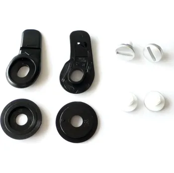 Helma na motorku Arai Arai CK-6 sada plastových šroubků pro mechaniku plexiskla Černá