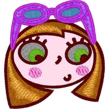 Nášivka Nášivka Hlava holčičky postavičky, dětské