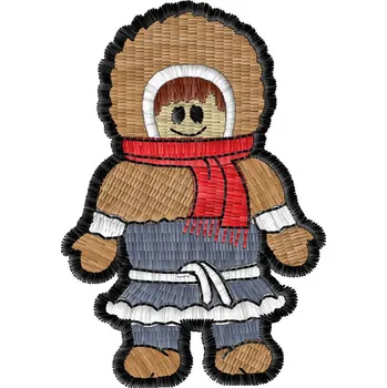 Nášivka Nášivka Eskimo boy postavičky, dětské