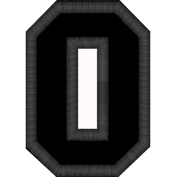 Nášivka Nášivka číslice 0 nášivky, číslice, číslo, 0