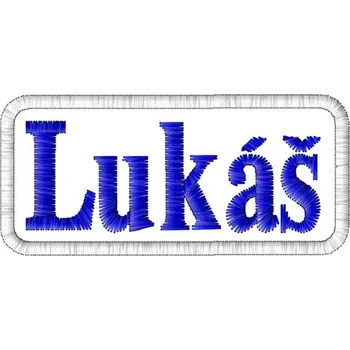 Nášivka Nášivka Lukáš nášivky mužských jmen, jmenovky