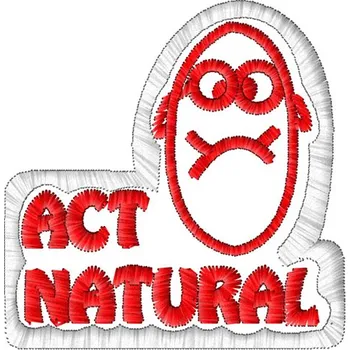 Nášivka Nášivka Act natural smajlíci, nášivky