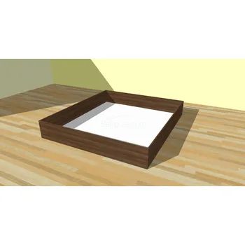 Úložný box BMB Úložný prostor s pevným dnem - imitace dřeva Dekor: Dub Bardolino, Rozměr: 90 x 200 cm