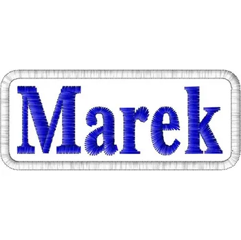 Nášivka Nášivka Marek nášivky mužských jmen, jmenovky