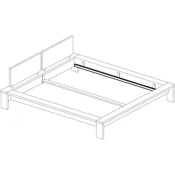 Postel BMB Lišty pro bezrámový rošt Délka: 200 cm