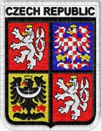 Nášivka Státní znak ČR 73 x 95 mm státní znak čr, nášivky
