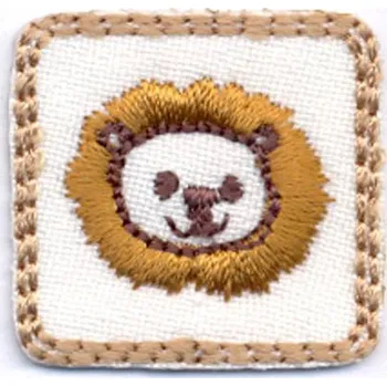 Nášivka Nášivka lev C zvířátka, dětské