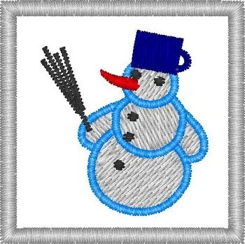 Nášivka Nášivka sněhulák dětské, značky pro mš, nášivky
