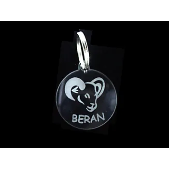 Klíčenka Beran znamení, zvěrokruh, plexisklo, klíčenky