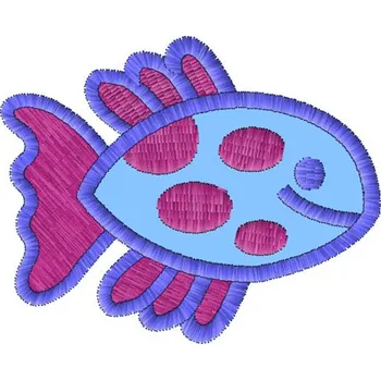 Nášivka Nášivka Rybička 3 zvířátka, dětské, vodní, zvířata