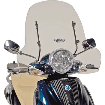 Motodíl Givi 103A Plexi GIVI na skútr čiré pro motocykly PIAGGIO Beverly Tourer 125-400 / Beverly 500