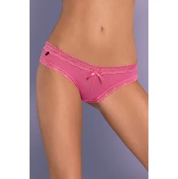 Dámské erotické kalhotky Obsessive Kalhotky Corella hot pink XXL + Doprava zdarma