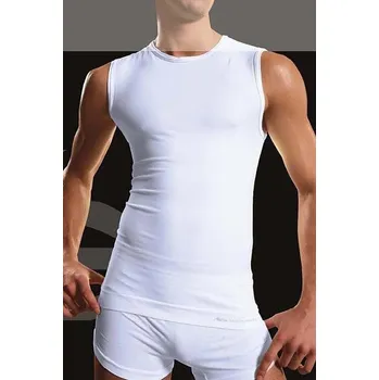 Pánské tričko Brubeck Nátělník pánský Tank bílý XL + Doprava zdarma