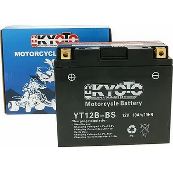 Motobaterie Kyoto Baterie KYOTO 12V 11Ah YT12B-BS (dodáváno s kyselinovou náplní)