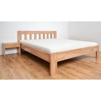 Postel BMB Postel Ella Dream ostrá - průběžný buk Moření: jabloň, Rozměr: 90 x 200 cm
